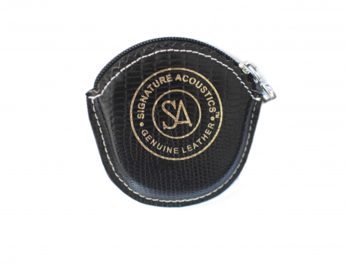 Signature Acoustics SA Genuine Leather Earphone Case Made in India
